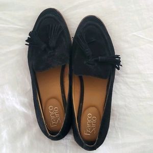 Franco Sarto Black Flats - NEW